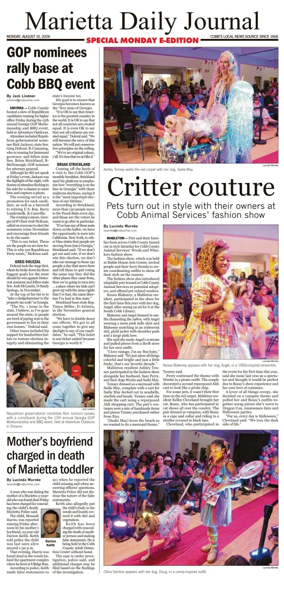 Cover of Marietta Daily Journal