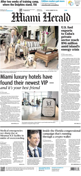 Cover of Miami Herald