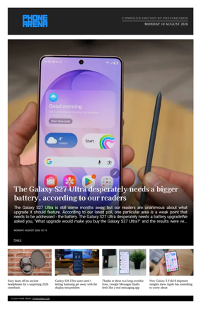 Cover of Phone Arena - Compiled Edition