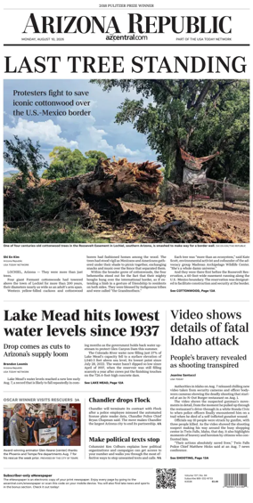 Cover of The Arizona Republic
