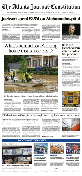 Cover of The Atlanta Journal-Constitution