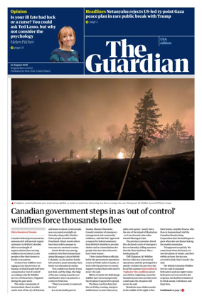 Cover of The Guardian (USA)