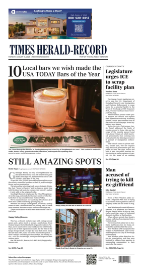 Cover of Times Herald-Record