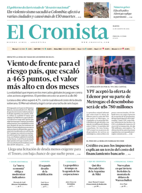 Cover of El Cronista