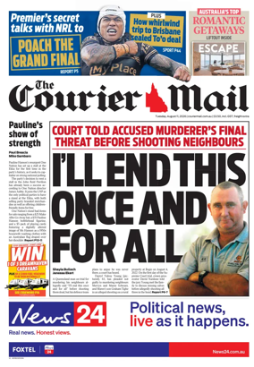 Cover of The Courier-Mail