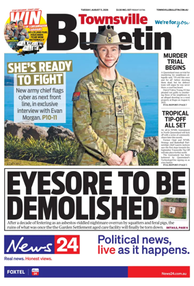 Cover of Townsville Bulletin