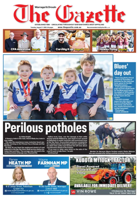 Cover of Warragul & Drouin Gazette