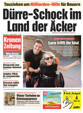 Cover of Kronen Zeitung