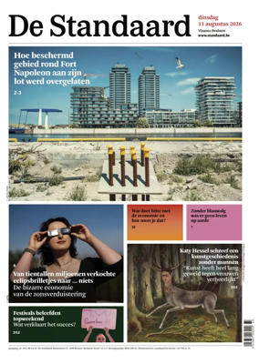 Cover of De Standaard