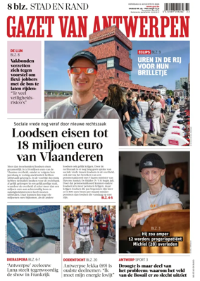 Cover of Gazet van Antwerpen Stad en Rand