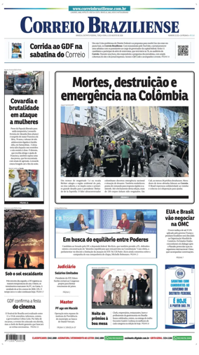 Cover of Correio Braziliense