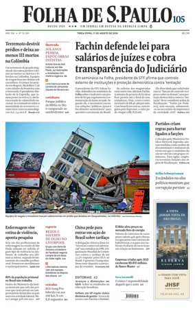 Cover of Folha de S.Paulo