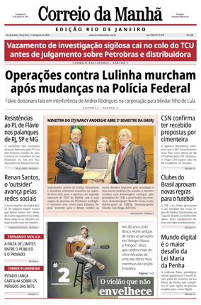 Cover of Jornal Correio da Manha