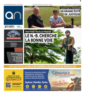 Cover of Acadie Nouvelle