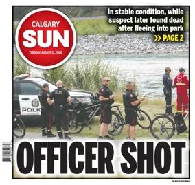 Cover of Calgary Sun