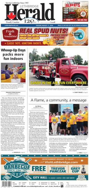Cover of Lethbridge Herald