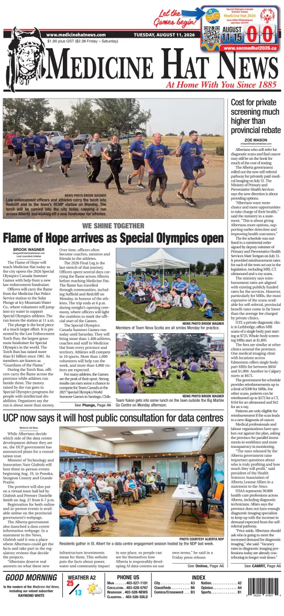 Cover of Medicine Hat News