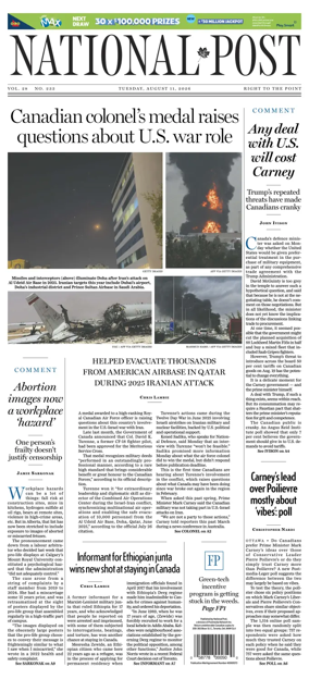 Cover of National Post - (Latest Edition)