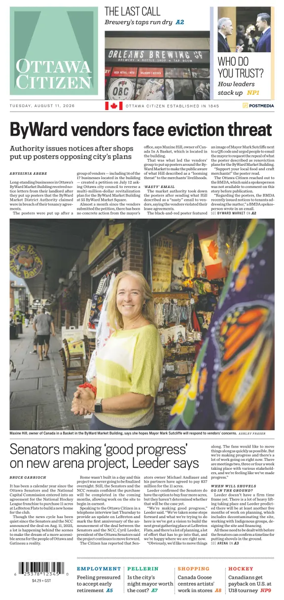 Cover of Ottawa Citizen