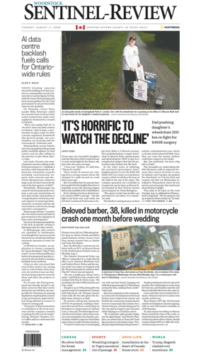 Cover of Sentinel-Review (Woodstock)