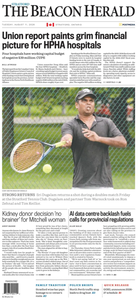 Cover of The Beacon Herald