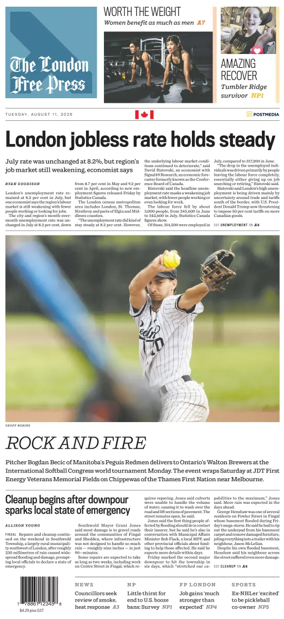 Cover of The London Free Press