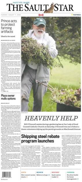 Cover of The Sault Star