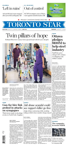 Cover of Toronto Star