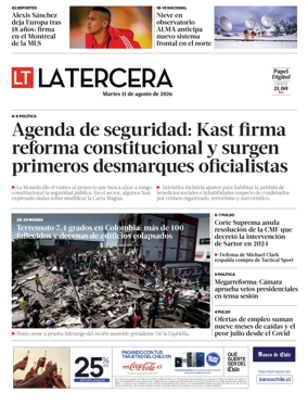 Cover of La Tercera
