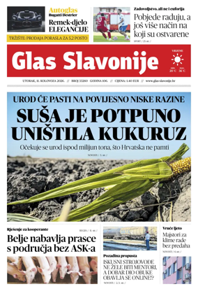 Cover of Glas Slavonije
