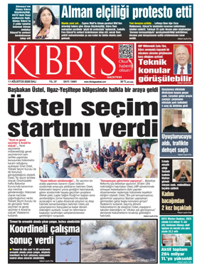 Cover of Kibris Gazetesi