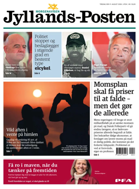 Cover of Jyllands-Posten