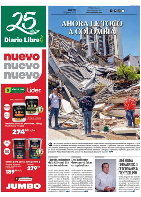 Cover of Diario Libre (Republica Dominicana)