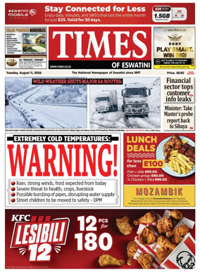 Cover of Times of Eswatini