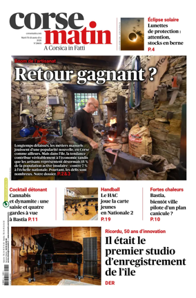 Cover of Corse Matin