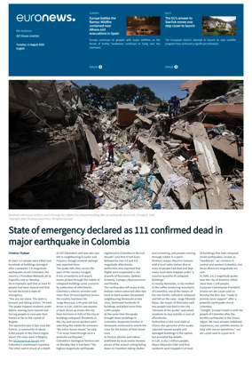 Cover of EuroNews (English Edition)