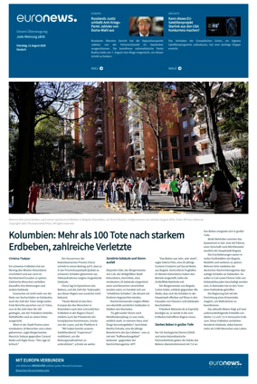 Cover of Euronews (German Edition)