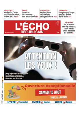 Cover of L'Echo Republicain