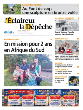 Cover of l'Eclaireur la Depeche