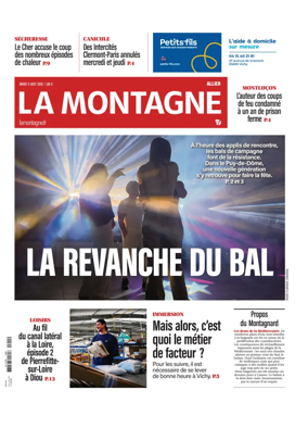 Cover of La Montagne (Vichy)