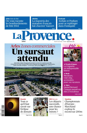 Cover of La Provence Arles