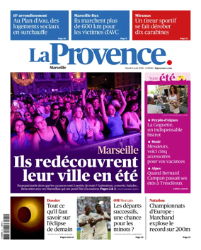Cover of La Provence Marseille