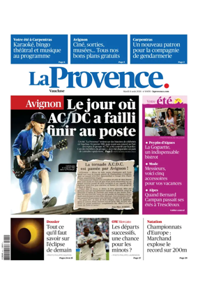 Cover of La Provences Vaucluse