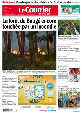 Cover of Le Courrier de l’Ouest (Nord Anjou)