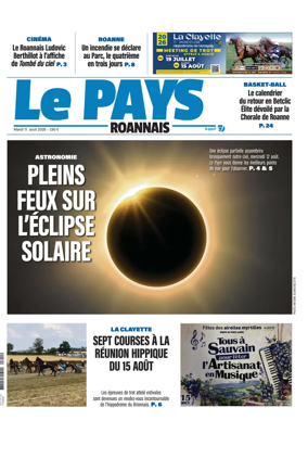 Cover of Le Pays Roannais (Roanne)