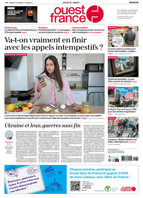 Cover of Ouest France (Manche)