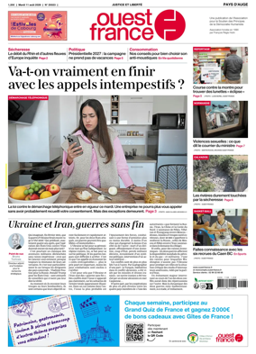 Cover of Ouest France (Pays d'Auge)