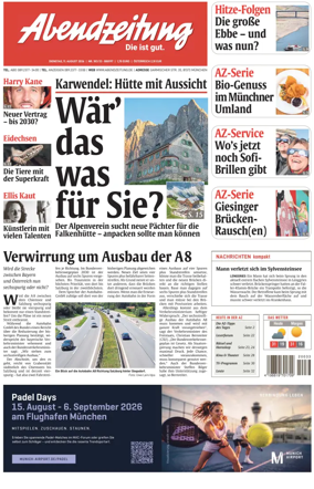Cover of Abendzeitung Munchen