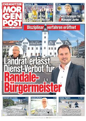 Cover of Chemnitzer Morgenpost