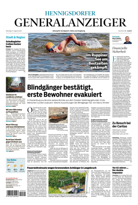 Cover of Hennigsdorfer Generalanzeiger